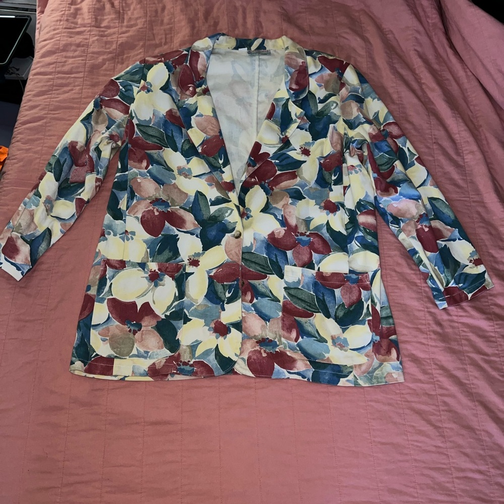 Floral Women's Blazer